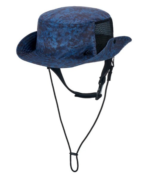 Quiksilver(クイックシルバー)の「QUIKSILVER/クイックシルバー ハット WR UV WATER SURF HAT 撥水加工 QSA261717(ハット・メンズ・ブラック/ブルー・FREE)」の11枚目の写真