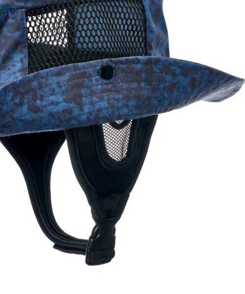Quiksilver(クイックシルバー)の「QUIKSILVER/クイックシルバー ハット WR UV WATER SURF HAT 撥水加工 QSA261717(ハット・メンズ・ブラック/ブルー・FREE)」の13枚目の写真