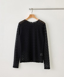 ROPE' | フラワーレースベーシックカットソー/イージーケア(Tシャツ/カットソー)