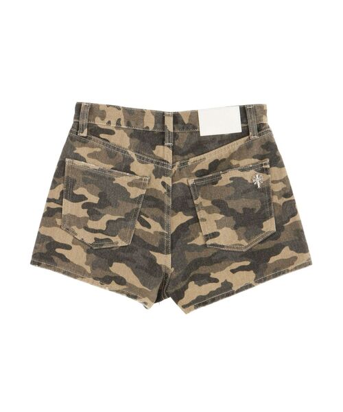GYDA（ジェイダ）の「FOLDOVERウエストデニムショートパンツ（デニムパンツ・レディース・ブルー/その他2・SMALL/MEDIUM）」の8枚目の写真