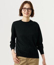 SILKY WOOL クルーネック ニット