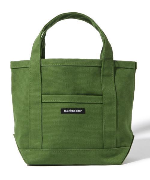 marimekko(マリメッコ)の「marimekko / mini peruskas green(トートバッグ・レディース・ダークグリーン・ONE SIZE)」の10枚目の写真