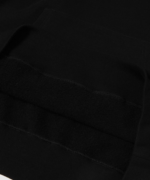 COMME des GARCONS HOMME（コム デ ギャルソン・オム）の「MILITALY MIX SWEAT HOODY（パーカー・メンズ・カーキ/ブラック・S/M/L/XL）」の7枚目の写真