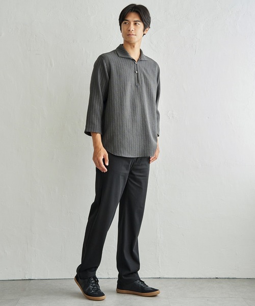 ikka(イッカ)の「GOKU楽パンツ EASY STRETCHリラックス5P(その他パンツ・メンズ・グレー/ネイビー/ブラック・S/M/L/XL)」の9枚目の写真