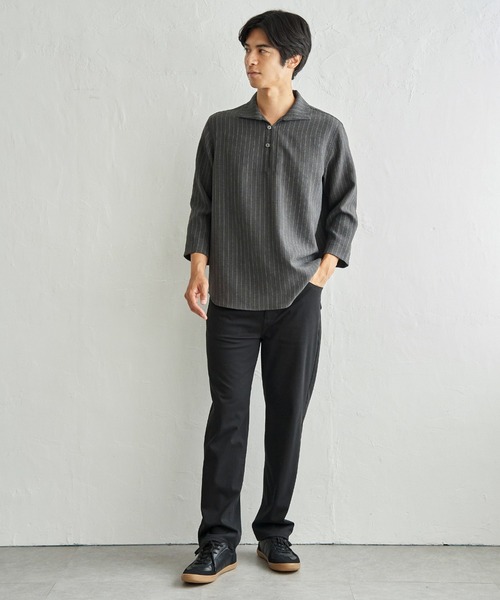 ikka(イッカ)の「GOKU楽パンツ EASY STRETCHリラックス5P(その他パンツ・メンズ・グレー/ネイビー/ブラック・S/M/L/XL)」の10枚目の写真