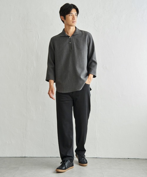 ikka(イッカ)の「GOKU楽パンツ EASY STRETCHリラックス5P(その他パンツ・メンズ・グレー/ネイビー/ブラック・S/M/L/XL)」の11枚目の写真