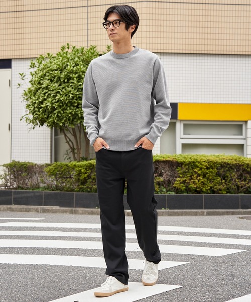 ikka(イッカ)の「GOKU楽パンツ EASY STRETCHリラックス5P(その他パンツ・メンズ・グレー/ネイビー/ブラック・S/M/L/XL)」の6枚目の写真