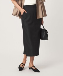 Daily Chic Iライン スリム スカート ストレッチ