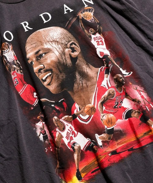 THRIFTY LOOK（スリフティールック）の「THRIFTY LOOK / THRIFTY "MICHAEL JORDAN" TEE（Tシャツ/カットソー・メンズ・ブラック系その他2・MEDIUM/LARGE/X-LARGE/XX-LARGE）」の3枚目の写真