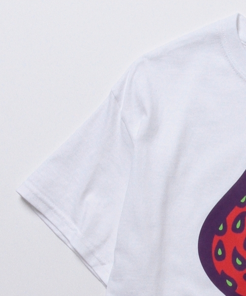 BEAMS(ビームス)の「insane×BEAMS / 別注 逆ストロベリー(Tシャツ/カットソー・メンズ・ホワイト・MEDIUM/SMALL/LARGE)」の5枚目の写真