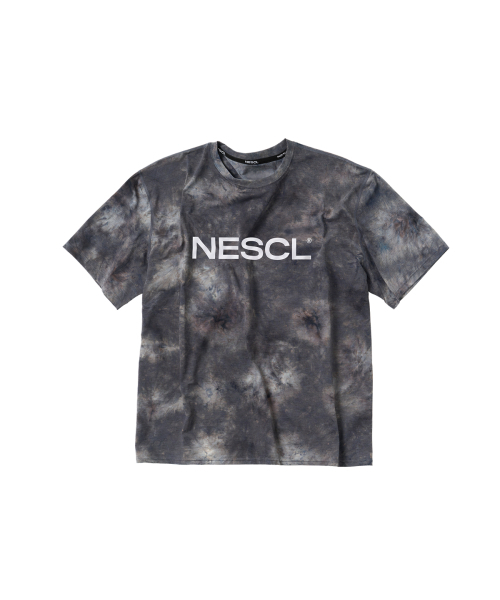 NEGATIVE SPLIT CLUB(ネガティブスピリットクラブ)の「機能性ソロナマーブルシンボルTシャツ(オーロラ)(Tシャツ/カットソー・メンズ・その他・SMALL/MEDIUM/LARGE/X-LARGE)」の1枚目の写真