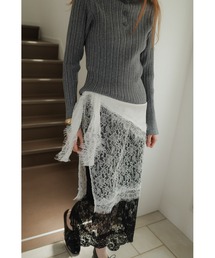 Lace Layered Skirt