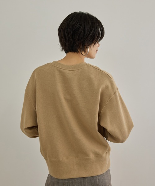SALON adam et rope'(サロン アダム エ ロペ)の「【Camille de Cussac by SALON】アートプリントスウェット(スウェット・レディース・ベージュ系その他2/ホワイト系その他2/ベージュ系その他/ホワイト系その他/ベージュ/ホワイト・FREE)」の20枚目の写真