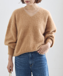 FOX CASHMERE Vネックプルオーバー