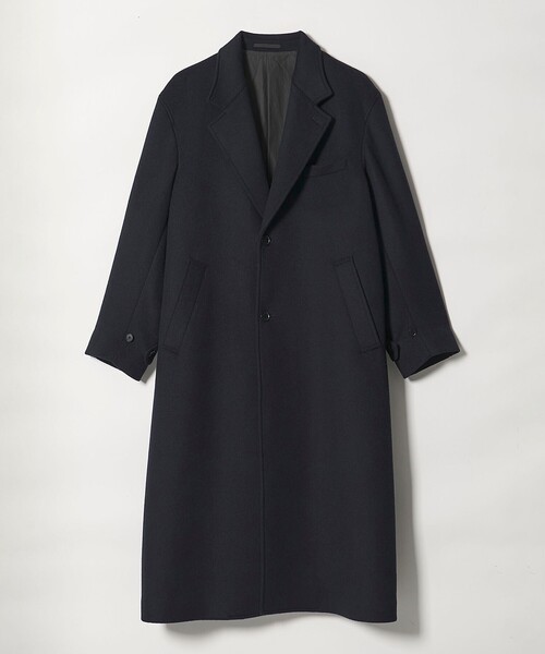 Steven Alan(スティーブンアラン)の「<Steven Alan> スーパー140 シングル チェスターコート(チェスターコート・メンズ・ネイビー/ブラック・L/M/S)」の2枚目の写真