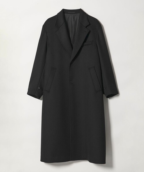 Steven Alan(スティーブンアラン)の「<Steven Alan> スーパー140 シングル チェスターコート(チェスターコート・メンズ・ネイビー/ブラック・L/M/S)」の1枚目の写真