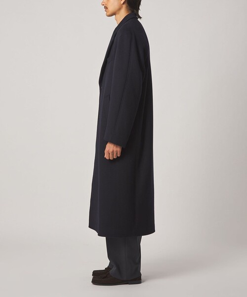 Steven Alan(スティーブンアラン)の「<Steven Alan> スーパー140 シングル チェスターコート(チェスターコート・メンズ・ネイビー/ブラック・L/M/S)」の4枚目の写真
