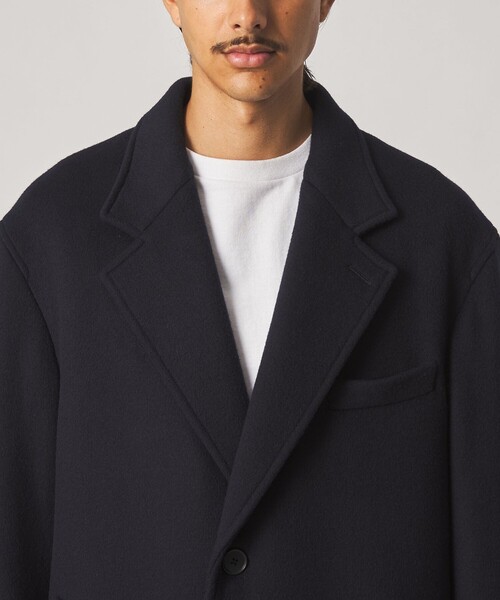 Steven Alan(スティーブンアラン)の「<Steven Alan> スーパー140 シングル チェスターコート(チェスターコート・メンズ・ネイビー/ブラック・L/M/S)」の6枚目の写真