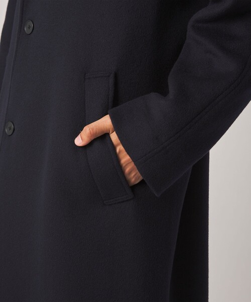Steven Alan(スティーブンアラン)の「<Steven Alan> スーパー140 シングル チェスターコート(チェスターコート・メンズ・ネイビー/ブラック・L/M/S)」の10枚目の写真