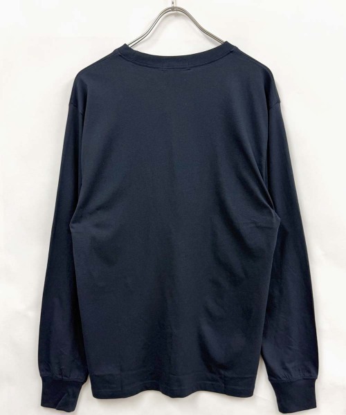 Universal Style Wear(ユニバーサルスタイルウェア)の「ヘンリーネック ちょいBIGロンT(Tシャツ/カットソー・メンズ・杢グレー/オフホワイト/ネイビー/チャコールグレー/ブラック/オートミール・M/XL/L)」の14枚目の写真