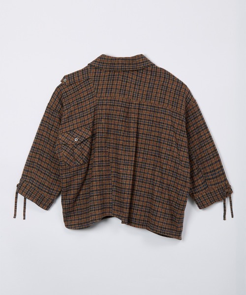leinwande(ラインヴァンド)の「【leinwande】26AW新作 Twisting Shirt / ツイスティングシャツ(シャツ/ブラウス・レディース・Beige/BROWN・ONE SIZE)」の5枚目の写真