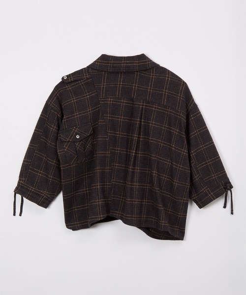leinwande(ラインヴァンド)の「【leinwande】26AW新作 Twisting Shirt / ツイスティングシャツ(シャツ/ブラウス・レディース・Beige/BROWN・ONE SIZE)」の7枚目の写真