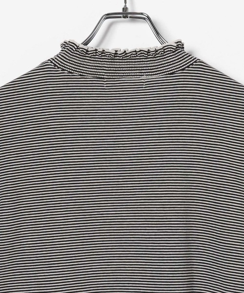 studio CLIP(スタディオクリップ)の「アソートシャーリングネックプルオーバー(Tシャツ/カットソー・レディース・ブラック系その他/グレー系その他/オートミール/スモーク/オフホワイト・MEDIUM/LARGE/X-LARGE/XX-LARGE/XXX-LARGE)」の12枚目の写真