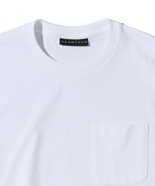 ACANTHUS(アカンサス)の「mt10679- Drawstring Pocket Tee ポケットTシャツ(CT2707)(Tシャツ/カットソー・メンズ・ブラック/ホワイト・XL/L/M/S)」の15枚目の写真