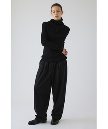 W tuck wide slacks(ダブル タック ワイド スラックス)