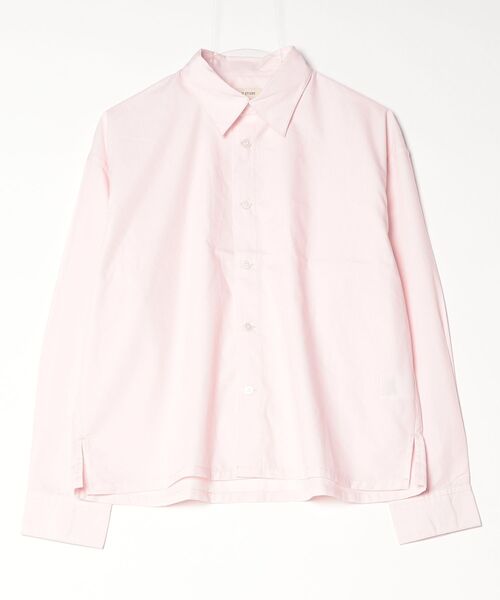 FREAK'S STORE(フリークスストア)の「限定展開 レギュラーカラー クロップド シャツ(シャツ/ブラウス・メンズ・ピンク/ブラック/ホワイト/チャコールグレー/ブルー/サックスブルー・MEDIUM/SMALL/LARGE)」の6枚目の写真