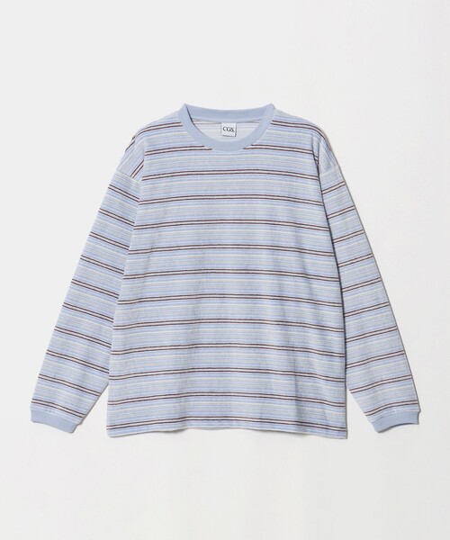 California General Store(California General Store)の「<CGS.>ベロア ボーダー クルーネック プルオーバー(Tシャツ/カットソー・メンズ・ブラウン系/ライトブルー・M/S/XL/L)」の11枚目の写真