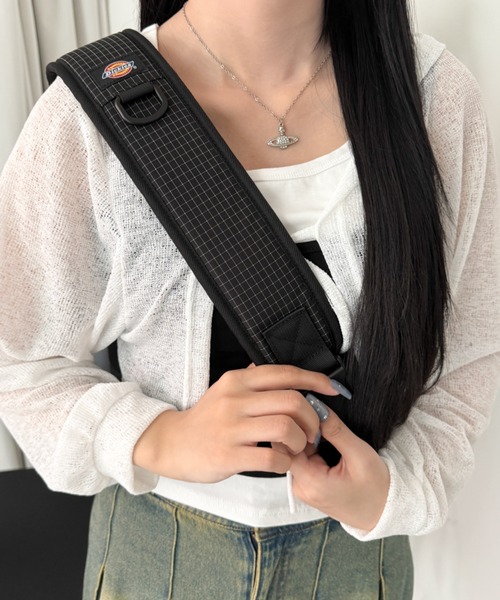 Dickies（ディッキーズ）の「∴WEGO/別注Dickiesワンショルダーバッグ（ショルダーバッグ・レディース・ブラック系その他/オフホワイト/ブラック/ライトグレー・FREE）」の14枚目の写真