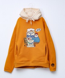 FREDY MAC（フレディーマック）の「【ORION × Duckster】オリオンビールコラボ 裏起毛 プルオーバーフーディ（パーカー）」