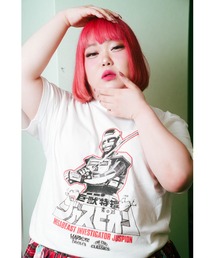 ハードコアチョコレート（ハードコアチョコレート）の「巨獣特捜ジャスピオン（フルパワーホワイト）（Tシャツ/カットソー）」