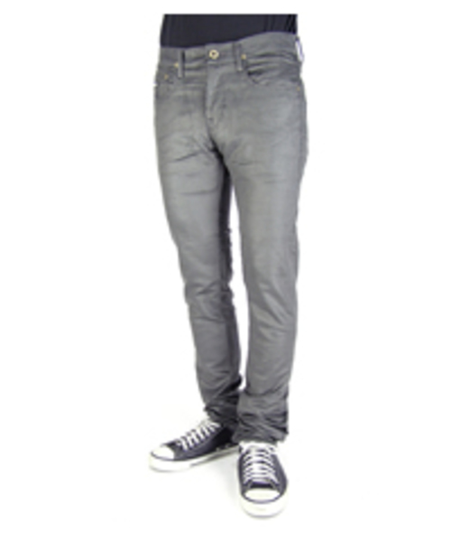 April77（エイプリルセブンティセブン）の「JOEY-DISCOM（デニムパンツ・メンズ・ブラック/グレー・28inch/29inch/30inch/31inch）」の2枚目の写真