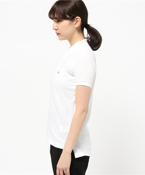 Scye（サイ）の「【SCYE】 鹿の子ワンポイントポロシャツ（ポロシャツ・レディース・ホワイト/グレー/ブルー・36/38）」の10枚目の写真