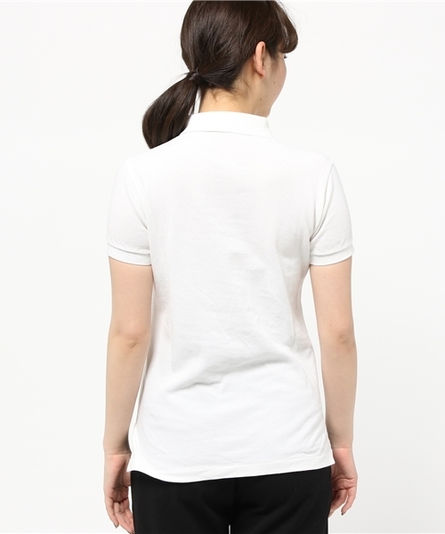 Scye（サイ）の「【SCYE】 鹿の子ワンポイントポロシャツ（ポロシャツ・レディース・ホワイト/グレー/ブルー・36/38）」の11枚目の写真