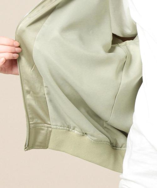 BEAUTY&YOUTH UNITED ARROWS(ビューティーアンドユースユナイテッドアローズ)の「BY サテンスカジャン◆(ブルゾン・レディース・ブラック/ベージュ・FREE)」の13枚目の写真