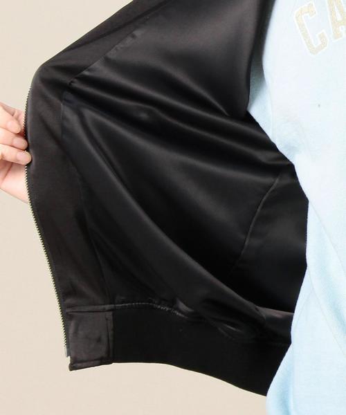 BEAUTY&YOUTH UNITED ARROWS(ビューティーアンドユースユナイテッドアローズ)の「BY サテンスカジャン◆(ブルゾン・レディース・ブラック/ベージュ・FREE)」の5枚目の写真