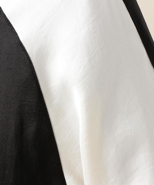 BEAUTY&YOUTH UNITED ARROWS(ビューティーアンドユースユナイテッドアローズ)の「BY サテンスカジャン◆(ブルゾン・レディース・ブラック/ベージュ・FREE)」の6枚目の写真