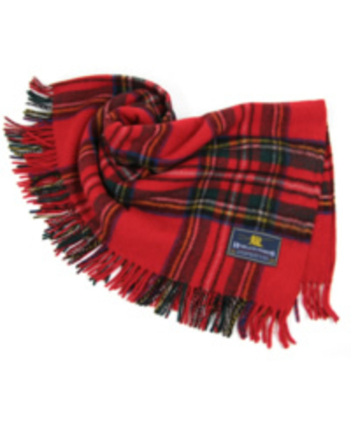 BEAMS BOY（ビームスボーイ）の「HIGHLAND TWEED / KILTピンショール（ストール/ショール・レディース・グリーン系その他/イエロー系その他/レッド系その他/サックスブルー/インディゴブルー/ホワイト・FREE/ONE SIZE）」の6枚目の写真