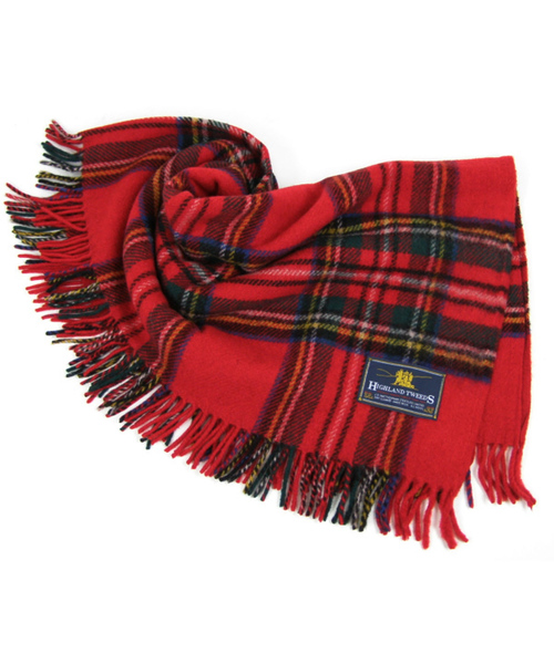 BEAMS BOY（ビームスボーイ）の「HIGHLAND TWEED / KILTピンショール（ストール/ショール・レディース・グリーン系その他/イエロー系その他/レッド系その他/サックスブルー/インディゴブルー/ホワイト・FREE/ONE SIZE）」の10枚目の写真