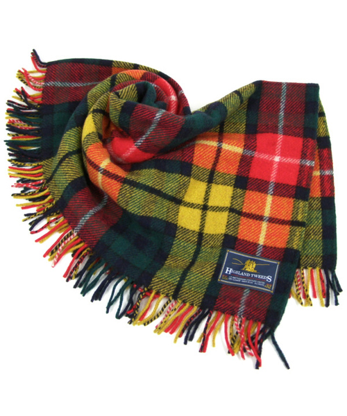 BEAMS BOY（ビームスボーイ）の「HIGHLAND TWEED / KILTピンショール（ストール/ショール・レディース・グリーン系その他/イエロー系その他/レッド系その他/サックスブルー/インディゴブルー/ホワイト・FREE/ONE SIZE）」の12枚目の写真