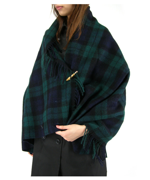 BEAMS BOY（ビームスボーイ）の「HIGHLAND TWEED / KILTピンショール（ストール/ショール・レディース・グリーン系その他/イエロー系その他/レッド系その他/サックスブルー/インディゴブルー/ホワイト・FREE/ONE SIZE）」の13枚目の写真
