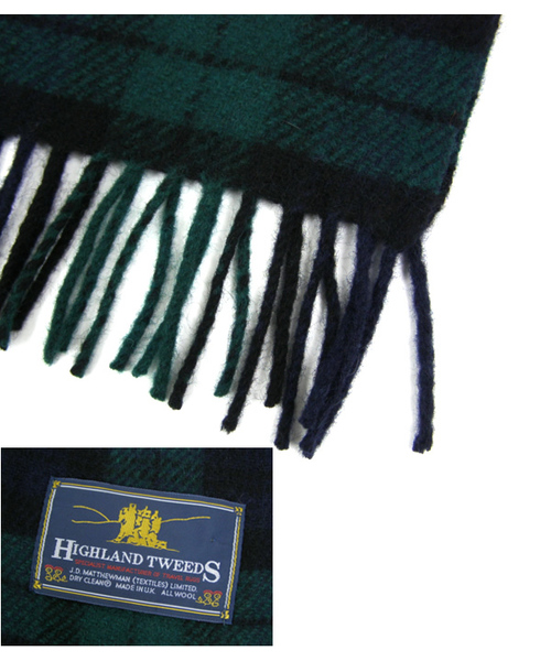 BEAMS BOY（ビームスボーイ）の「HIGHLAND TWEED / KILTピンショール（ストール/ショール・レディース・グリーン系その他/イエロー系その他/レッド系その他/サックスブルー/インディゴブルー/ホワイト・FREE/ONE SIZE）」の14枚目の写真
