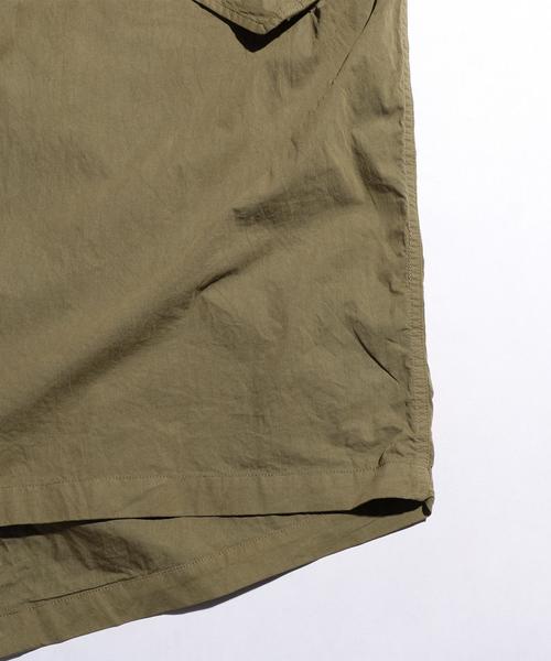 MONKEY TIME（モンキータイム）の「＜TEAM COZY＞ PIG/DY FISHTAIL COAT/コート（モッズコート・メンズ・ブラック/オリーブ・LARGE）」の6枚目の写真