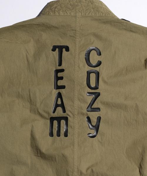 MONKEY TIME（モンキータイム）の「＜TEAM COZY＞ PIG/DY FISHTAIL COAT/コート（モッズコート・メンズ・ブラック/オリーブ・LARGE）」の10枚目の写真