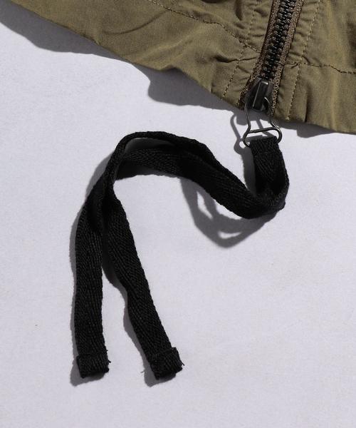 MONKEY TIME（モンキータイム）の「＜TEAM COZY＞ PIG/DY FISHTAIL COAT/コート（モッズコート・メンズ・ブラック/オリーブ・LARGE）」の12枚目の写真