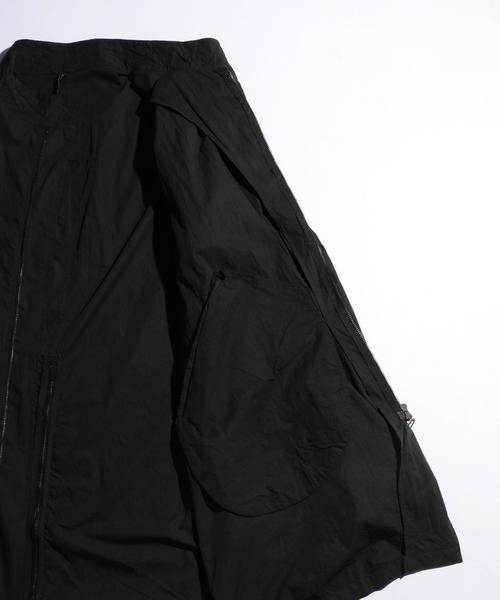 MONKEY TIME（モンキータイム）の「＜TEAM COZY＞ PIG/DY FISHTAIL COAT/コート（モッズコート・メンズ・ブラック/オリーブ・LARGE）」の14枚目の写真