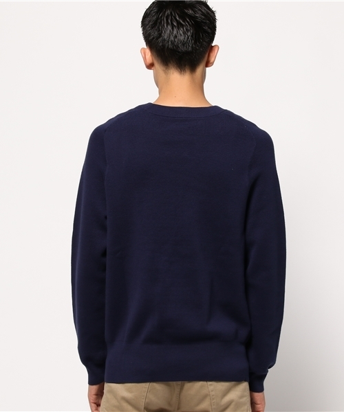 rehacer(レアセル)の「VOO : VUCA Knit(ニット/セーター・メンズ・ネイビー/アイボリー・SMALL/MEDIUM)」の4枚目の写真